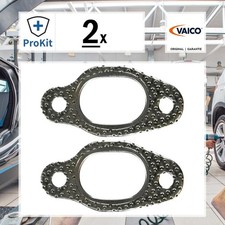 2x ORIGINAL® Vaico Dichtung, Abgaskrümmer für VW GOLF IV POLO III POLO PASSAT