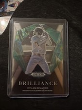 Dylan Beavers California Bears 2022 Prizm Draft Picks Brilliance Silver