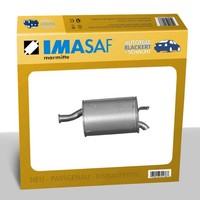 Imasaf Auspuff Endtopf + Anbauteile für Hyundai I10 1.2 2008-2013