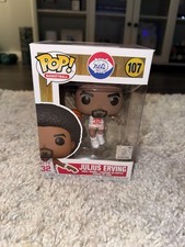 Funko Pop! Julius Erving #107 Dr. J Philadelphia 76ers NBA Vinyl Figure