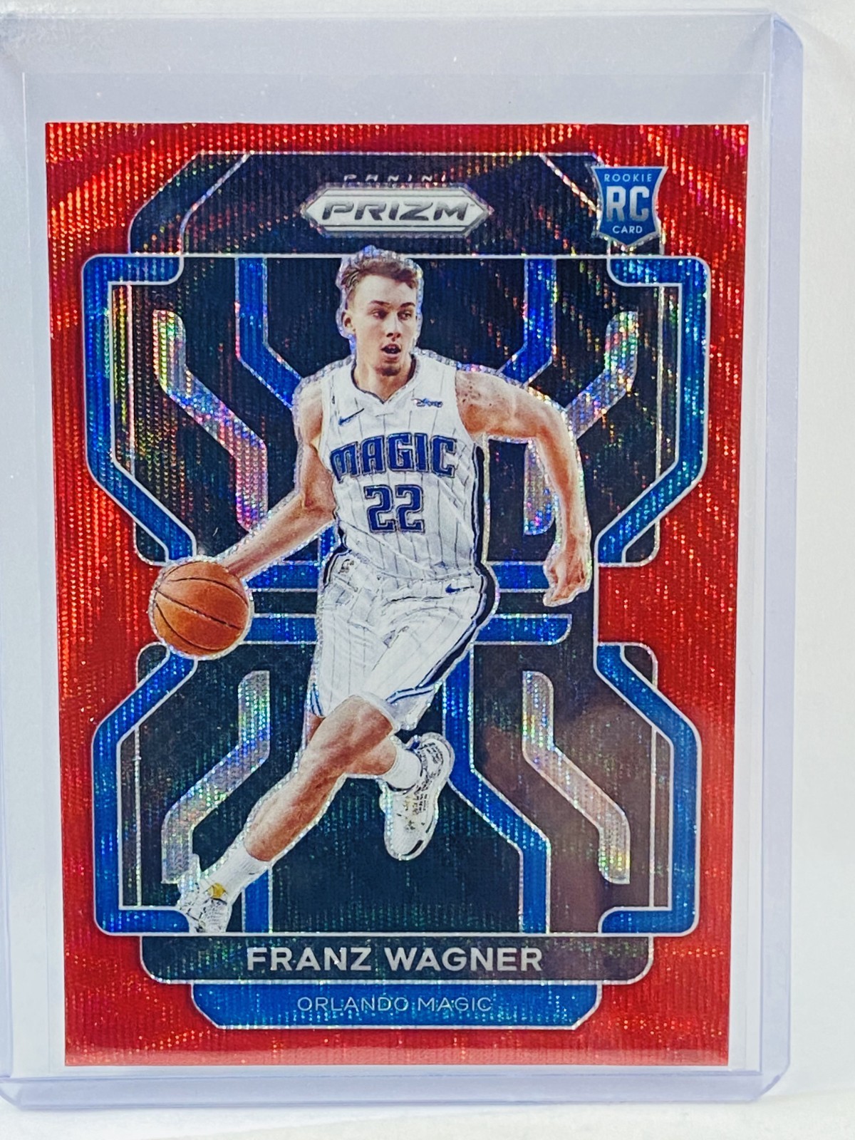 2021-22 Panini Prizm Franz Wagner RC Ruby Wave #310
