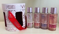 Victoria's Secret 4 Pc Love Shimmer Mist Gift Set New In Box