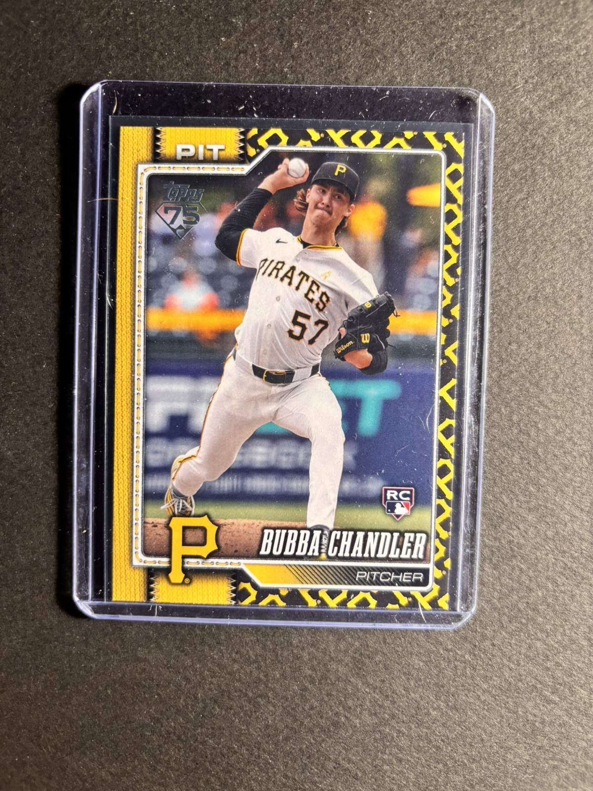 Bubba Chandler RC 2026 Topps Series 1 Team Color Border Variation #283