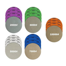 5 Inch 20pcs Wet Dry Sandpaper 200030005000700010000 Grit Silicon Carbide H