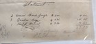 1937 Receipt "Mose Bromberg" Beer for Knights of Pythias Party Crockett, Texas — photo 2