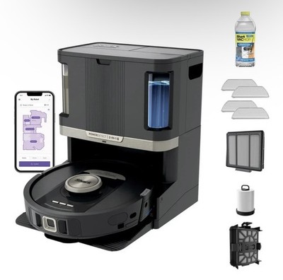 New Shark PowerDetect 2-in-1 Robot Vacuum & Mop with Self-Cleaning Base