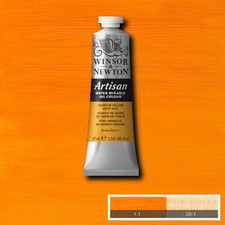 Winsor and Newton Artisan Water Mixable Oil Colour Cadmium Yellow Deep Hue