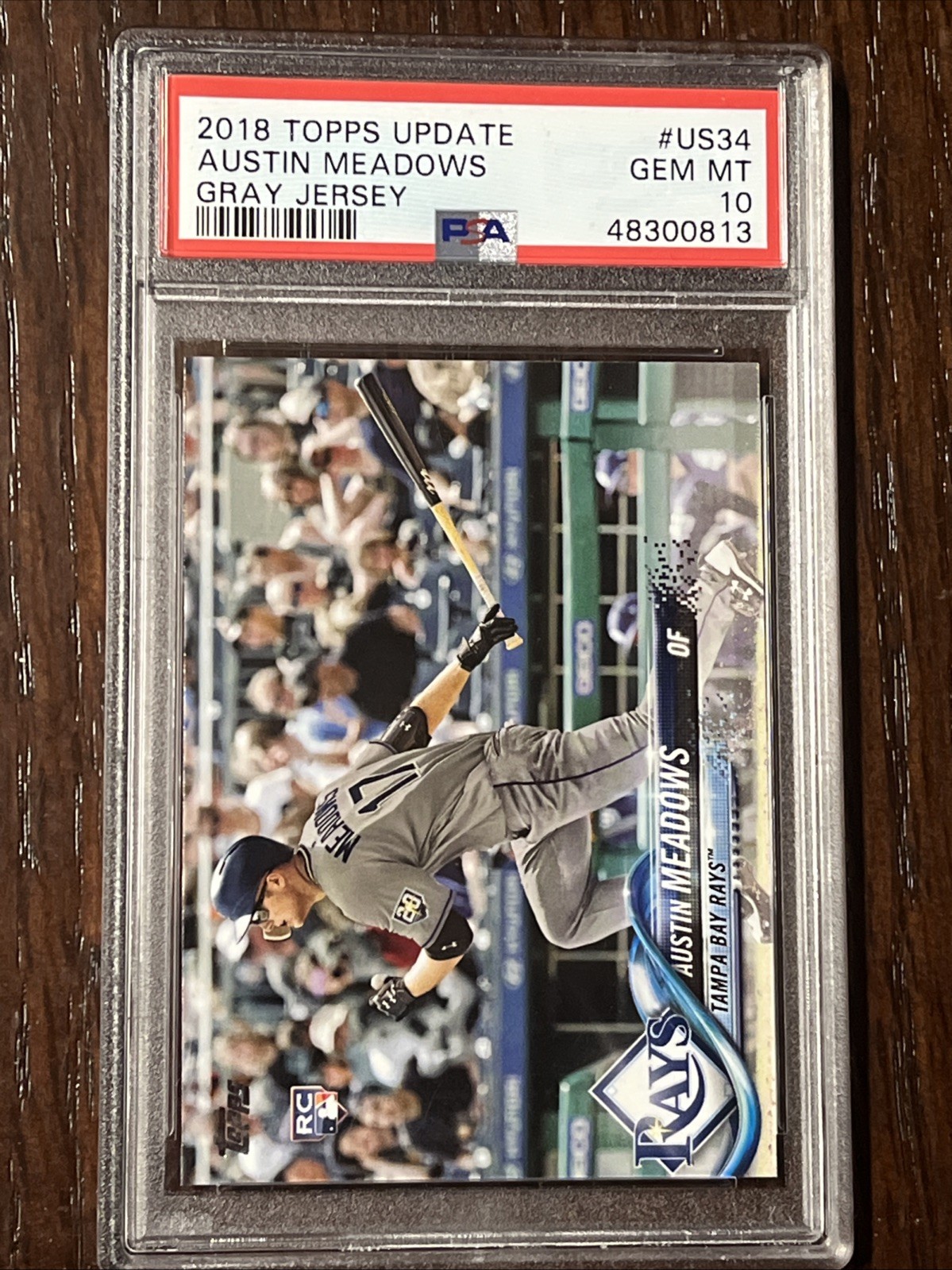 2018 Topps Update Series Austin Meadows #US34 Negative (RC)