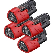 3.0Ah 12V Lithium Battery For Milwaukee M12 48-11-2411 48-11-2420 12Volt Battery