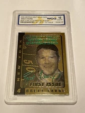 BRETT FAVRE AUTOGRAPHED LIMITED EDITION 2008 23 KT GOLD CARD GEMMT 10 QB LEGEND