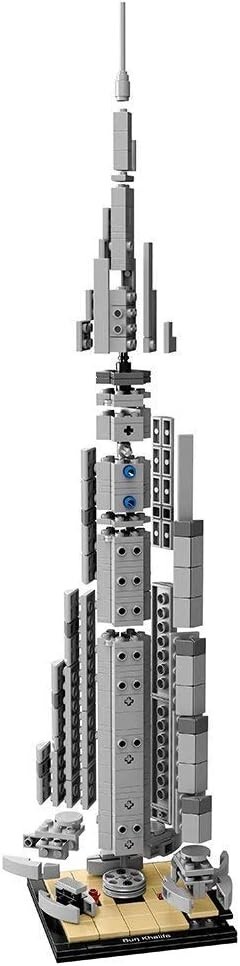 LEGO Architecture 21031 Burj Khalifa(UAE) 19.1 x 26.2 x 6.1 LEGO Architecture 21031 Burj Khalifa(UAE) 19.1 x 26.2 x 6.1