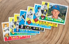 1960 Topps Baseball #1-572.  You-Pick.  Complete-Your-Set.  Low Shipping.