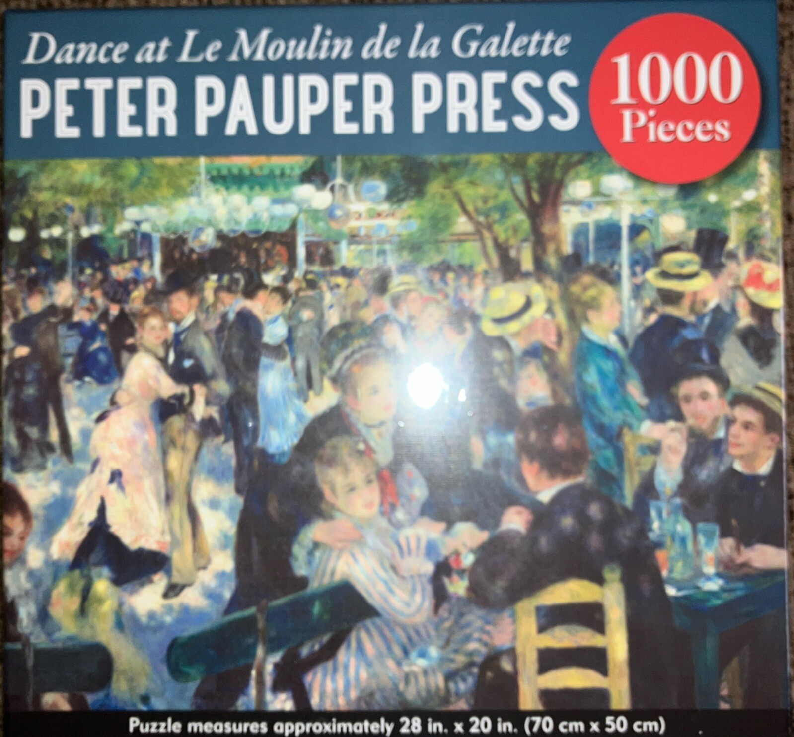 NEW & SEALED Peter Pauper Press Dance Le Moulin de la Galette 1000 pieces Jigsaw