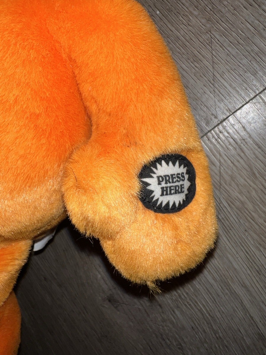 Dan Dee Animated Plush Toy Vintage Tickle Wiggle Halloween Pumpkin