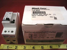 Abl Sursum FI22.03 Earth Leakage FI Circuit Breaker 15.922 25a 2 Pole 25 amp New