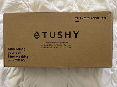 TUSHY Classic 3.0 Bidet Toilet Seat Attachment with Non-Electric Bamboo Knob