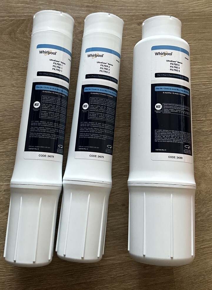 Whirlpool Ultraease Water Purifier Replacement Filters WHEMBF eBay