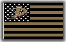 Anaheim Hockey Team Memorable Flag 3x5ft 90x150cm Ducks Best Souvenir Banner