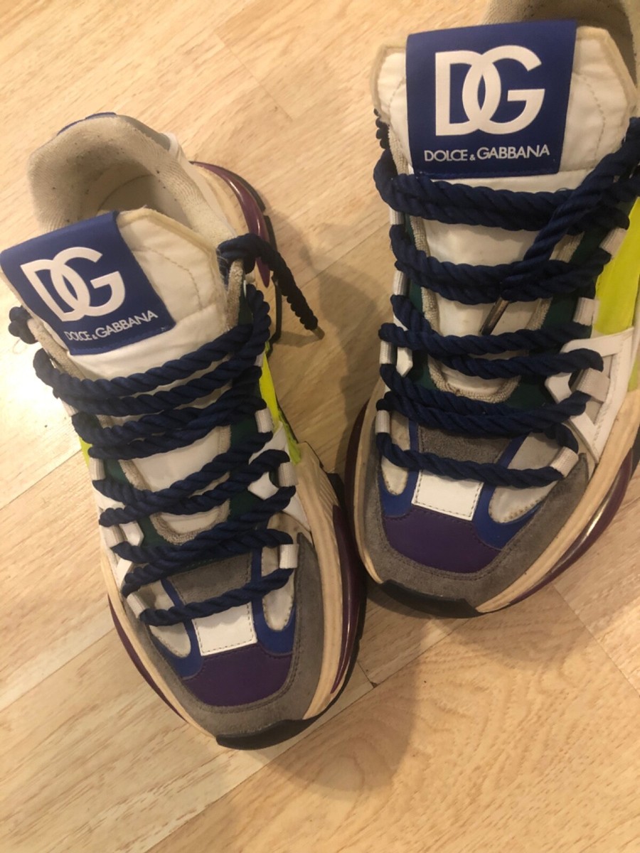 DOLCE & GABBANA スニーカー TG 35.5 DOLCE&GABBANA ドルガバ ポルトフィーノ クラウン スニーカー (Dolce