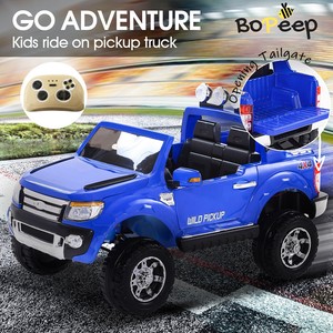 blue kids jeep