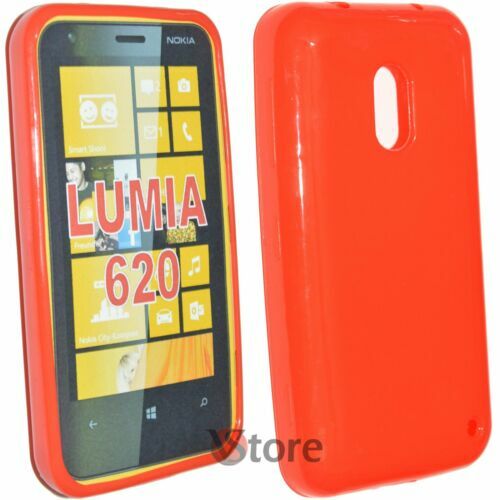 Étui Coque Clapet Pour Nokia Lumia 620 - Choix De Couleur - Protection Complète Avec Rangements Cartes