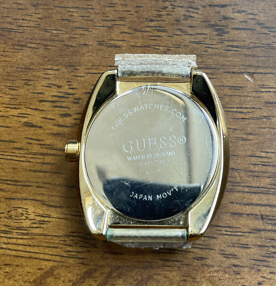 Swarovski ゴールドクリスタルウォッチ★希少 Yellow-Gold-Swarovski-Crystal-