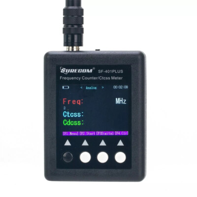 Portable Radio Frequency Meter Ctcss Decoder SF401 Plus