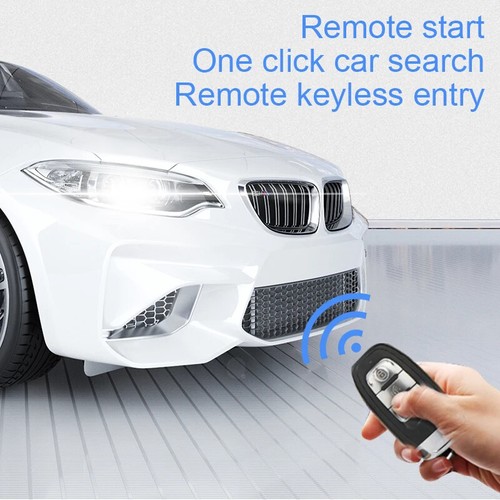 Car Remote Control Car Entry Engine Start Alarm Push Button Remote Starter Stop - Picture 4 of 20