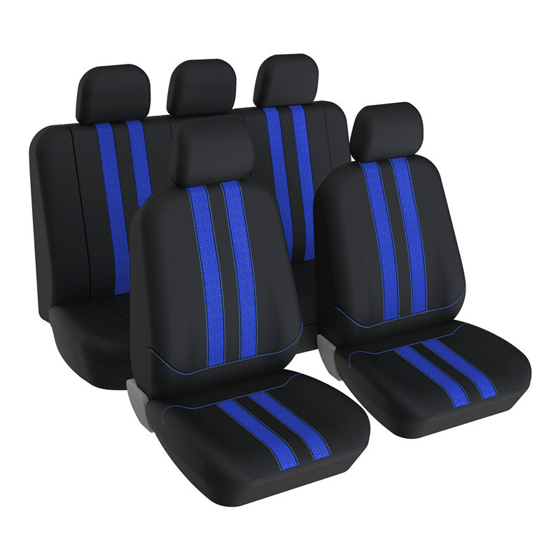 Seat Covers Car Front Rear Cushion Full Set Pad Mat 5-Seats Interior Accessories