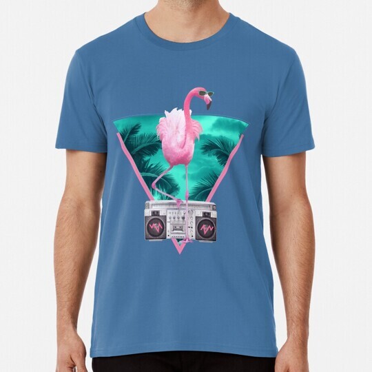 Miami Flamingo Size S to 5XL Made in the USA T-Shirt