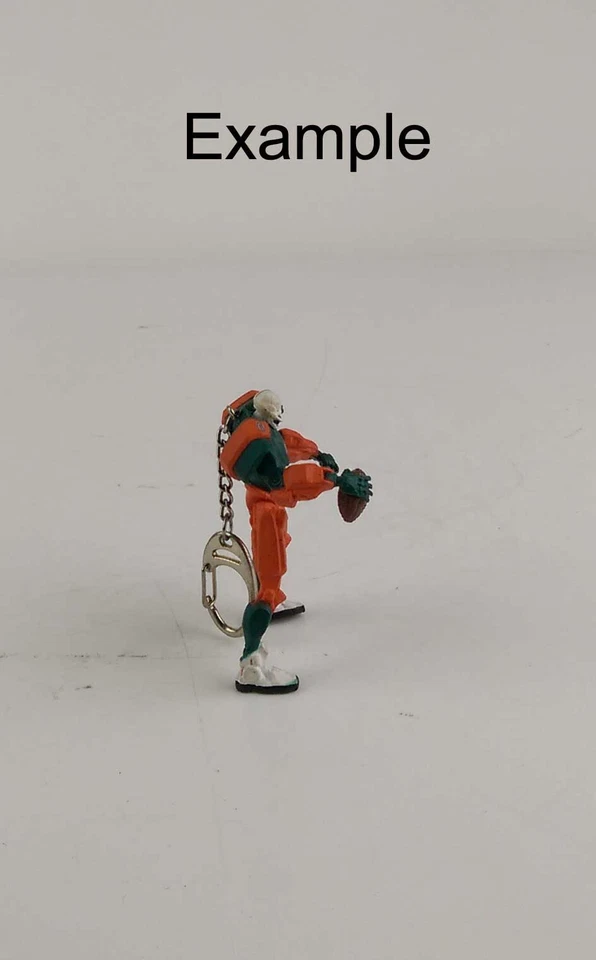 New Fox Cleatus Fox Robot Action Figure Key Chain Fob Atlanta Falcons - Image 4 of 4