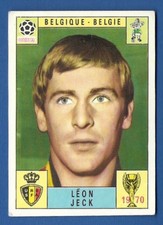 FIGURINA CALCIATORI PANINI MEXICO 70 - RECUPERO - JECK - BELGIQUE