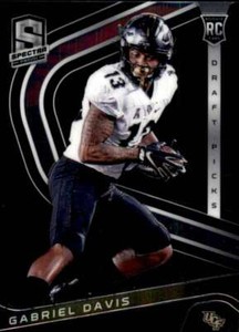 Chronicles Draft Picks Spectra 22 Gabriel Davis Rc Rookie Ucf Knights Ebay