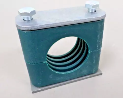 STAUFF 1-1/4" Tube Clamp with Single Weld Plate P/N: SP-532-PP-DP-AS-U-W10