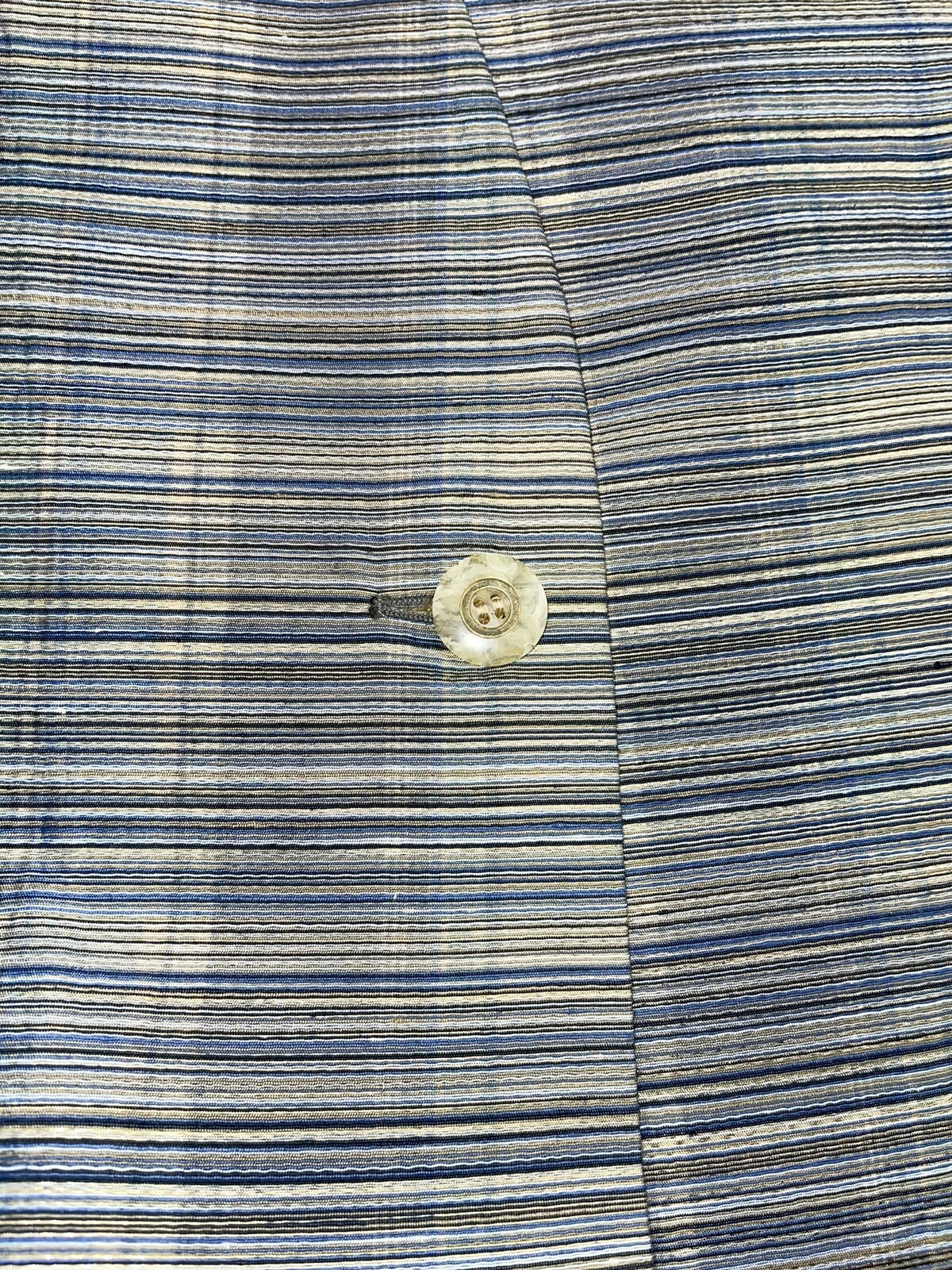 PATCHINGTON Jacket Stripped Gold Thread One Butto… - image 6