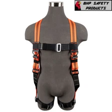 Safety Harness 1D Ring Fall Protection Full Body Treestand Harness System ANSI