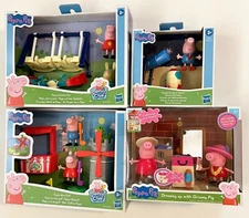 PEPPA PIG Outside Fun, Sace Explorer, Mini Golf and Dressing Up with Granny Pig
