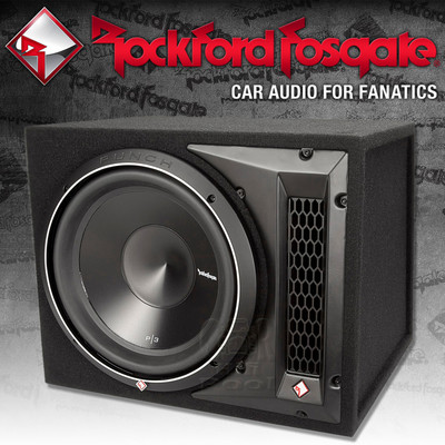 Rockford Fosgate Punch P3 P3-1X12 1 Ohm Gehäusesubwoofer 30cm Bass Subwoofer