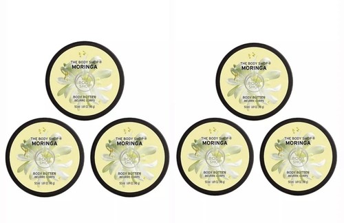 The Body Shop Body Butter Moringa 6x 50ml (300ml Total) Ideal Gifts/Bday - Picture 2 of 5