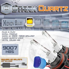 35w 55w Xenon Hid Bulbs Highlow Beam Head Light - 9007 Replacement Pair 3000k