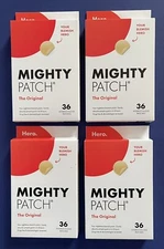 Mighty Patch by Hero Cosmetics 36 Count. Authentic. 4 PACK Exp 03-2027