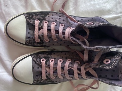 purple all star converse