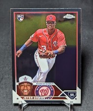 Jeter Downs Rookie RC 2023 Topps Chrome Update Card #196 Washington Nationals