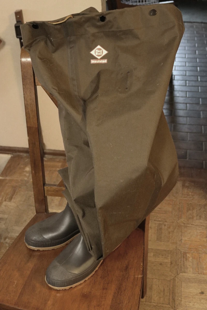 Red ball hip waders clearance