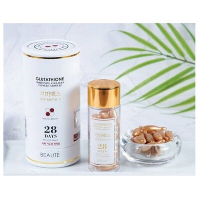 MELASMA-X GLUTATHIONE WHITENING COLLAGEN CAPSULE AMPOULE | eBay