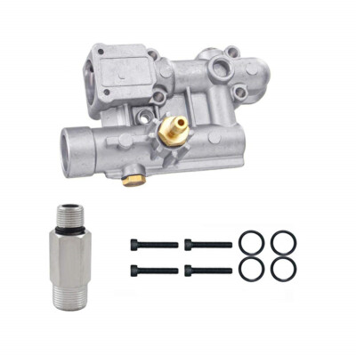 MOTADIN Manifold For Troy-Bilt Pressure Washer – Fits 020207-0 (2400 PSI) & 020207-1 (2450 PSI)