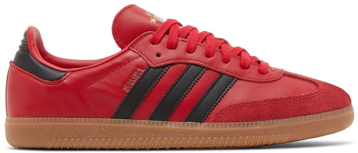 adidas FC Bayern Munich x Samba Team Power Red Black for Sale