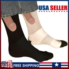 Show Off Penis Socks For Men Novelty Joke Funny Prank Printing Holiday Gift New