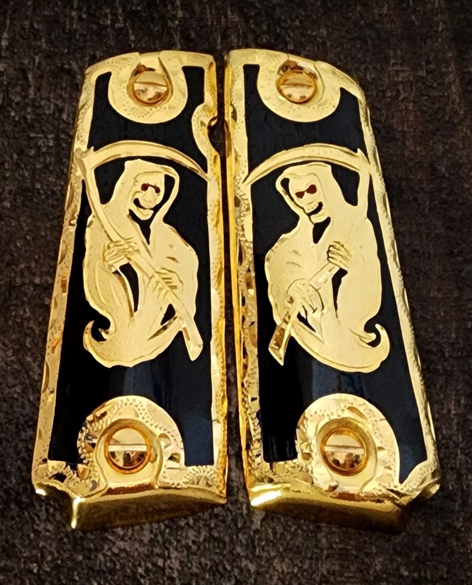 Classic Reaper cachas santa muerte premium mexican style 1911 Full