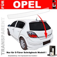 Lackschutzfolie für Opel Astra H Schrägheck 5-Türer 2004-2009 Transparent